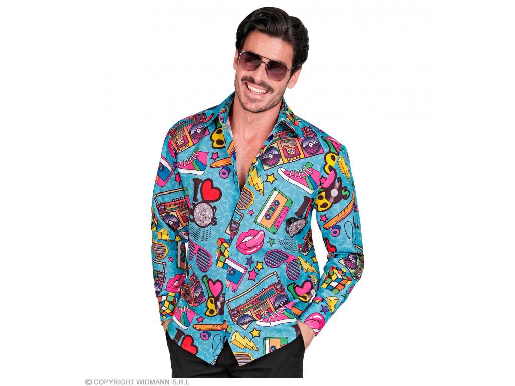 Party ing 80 as évek mintával férfi jelmez