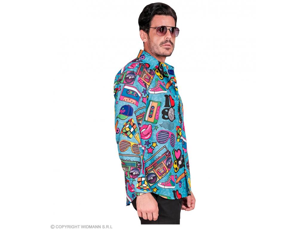 Party ing 80 as évek mintával férfi jelmez