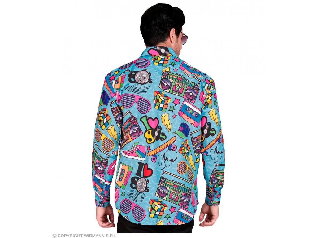 Party ing 80 as évek mintával férfi jelmez