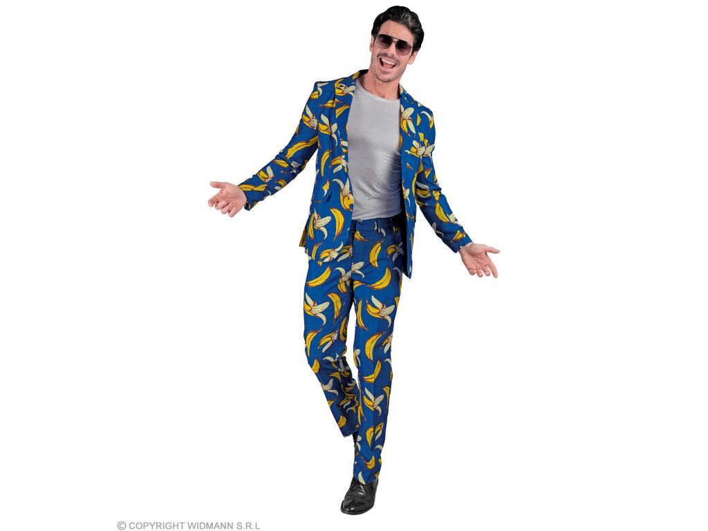 Party öltöny kék színben férfi jelmez