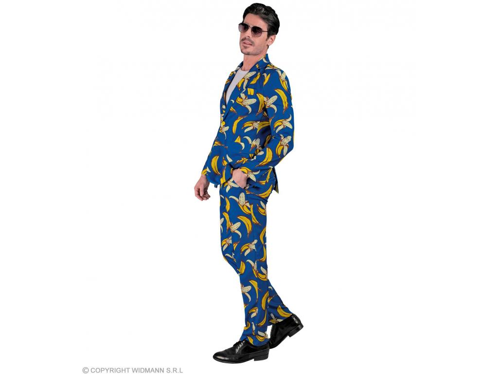 Party öltöny kék színben férfi jelmez