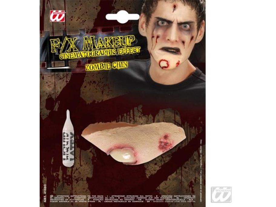 F/X Make-Up - zombi áll professzionális jelmezkiegészítő, latex,