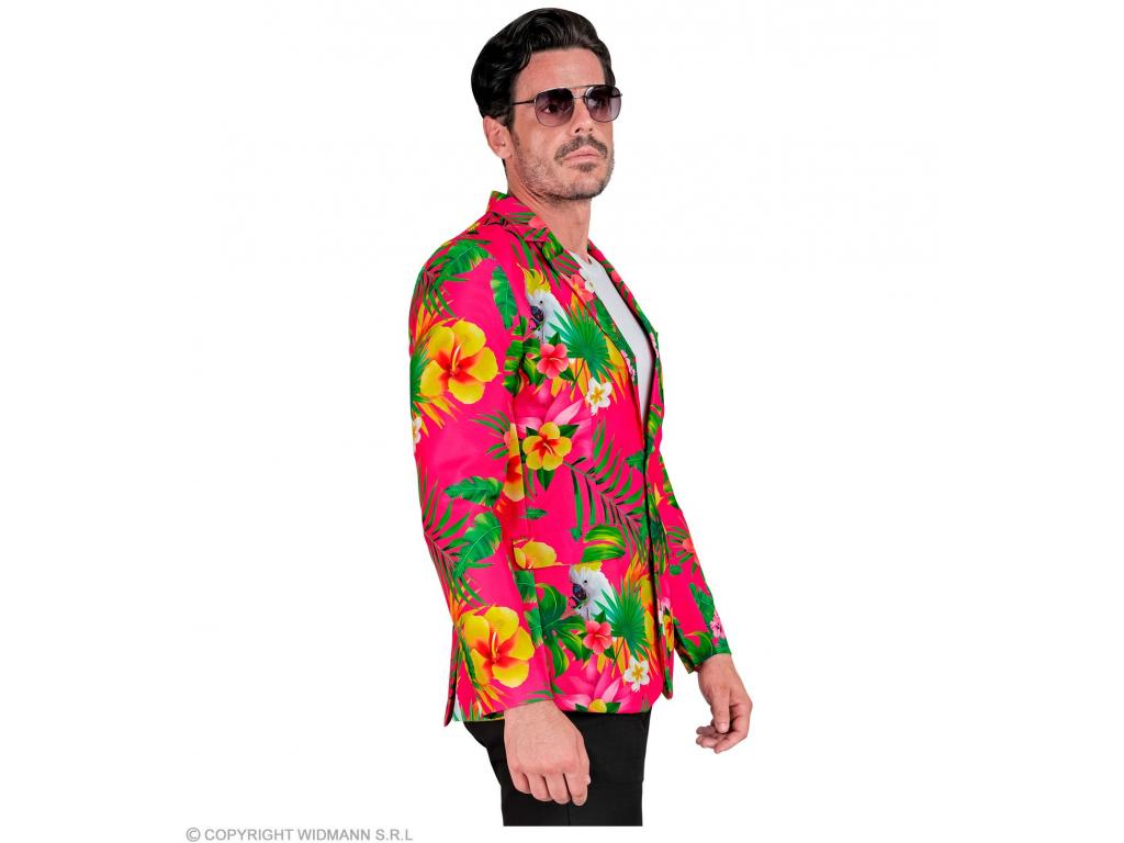 Party zakó neon copacabana mintás férfi jelmez