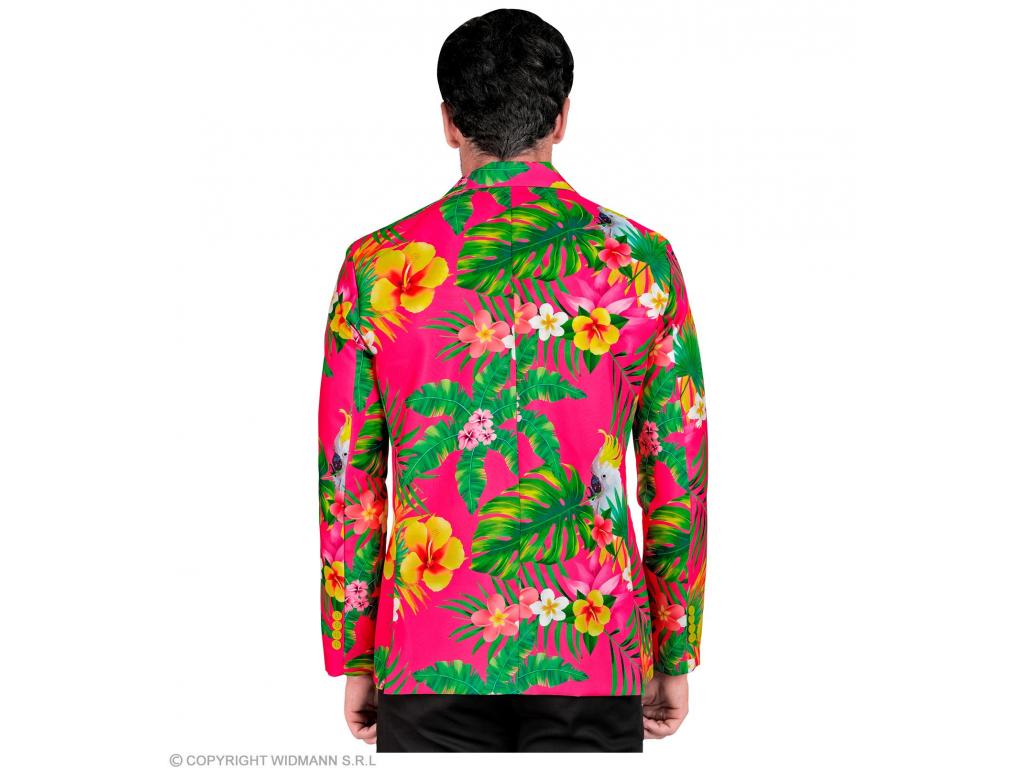 Party zakó neon copacabana mintás férfi jelmez