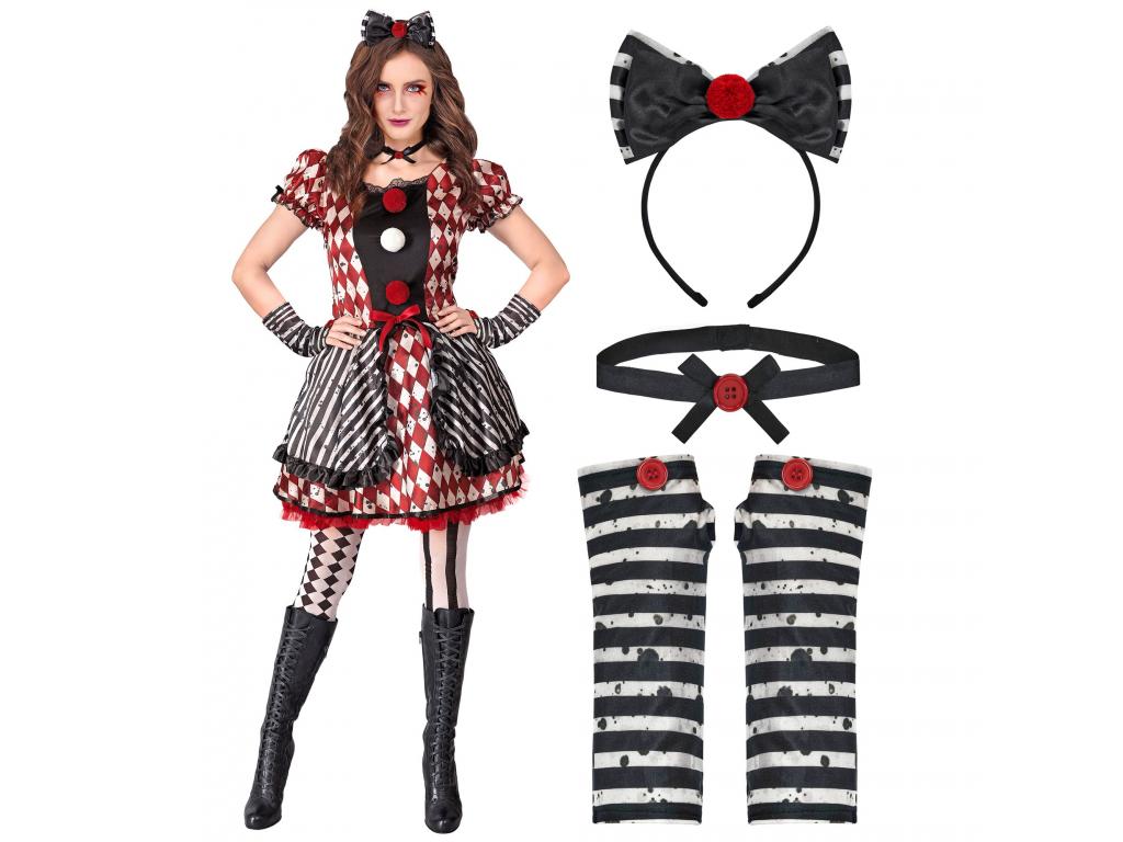 Harlekin baba női jelmez