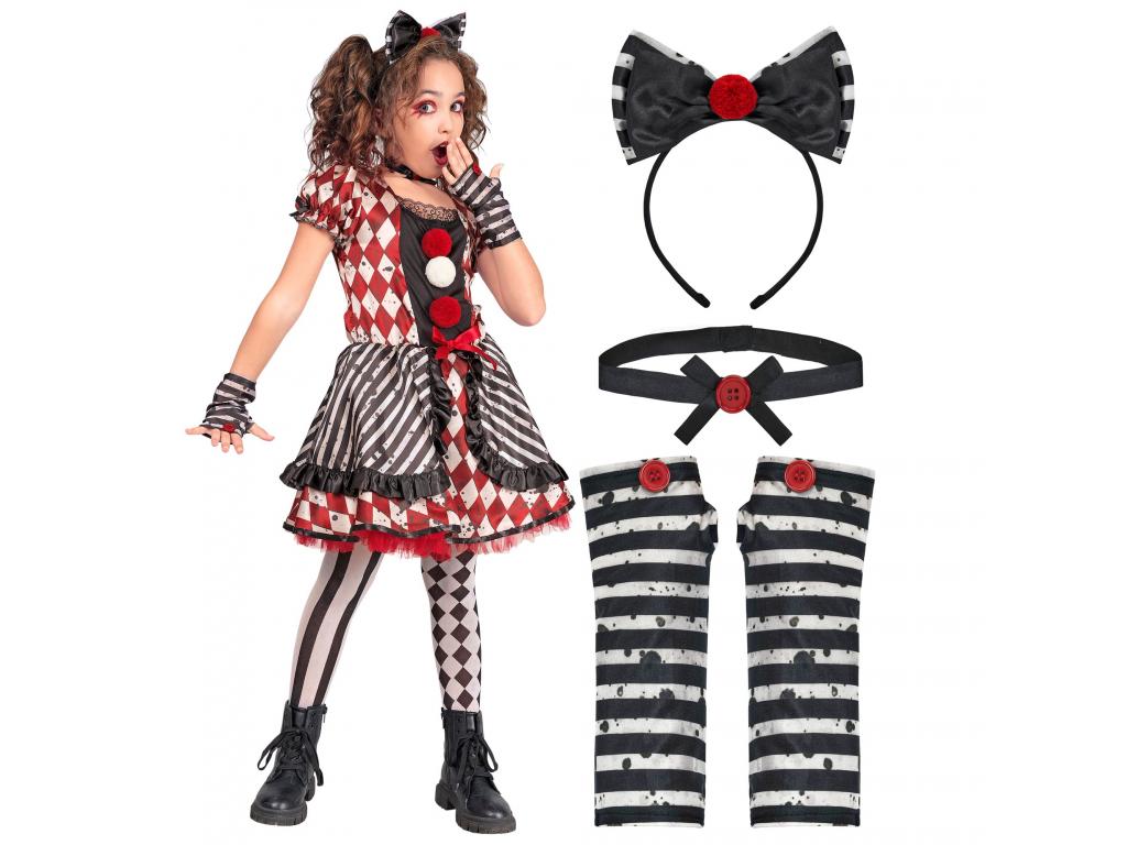 Harlekin baba lány jelmez