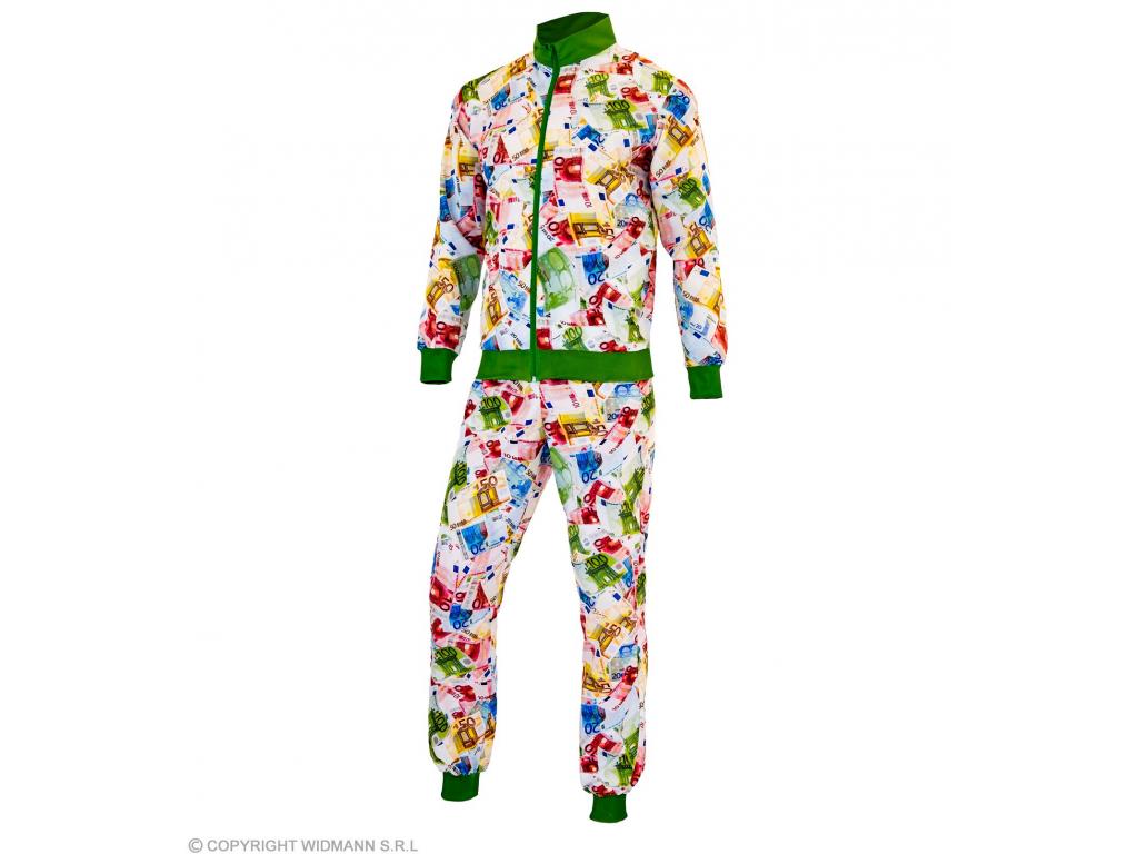 Euro party tréningruha unisex felnőtt jelmez