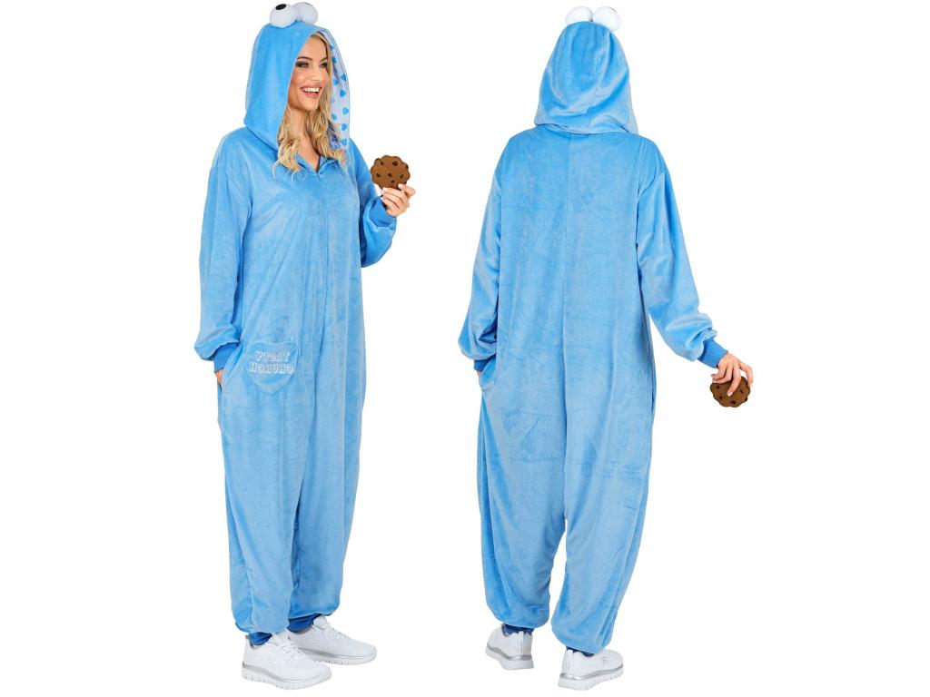 Édesség puha plüss egyberészes unisex felnőtt jelmez