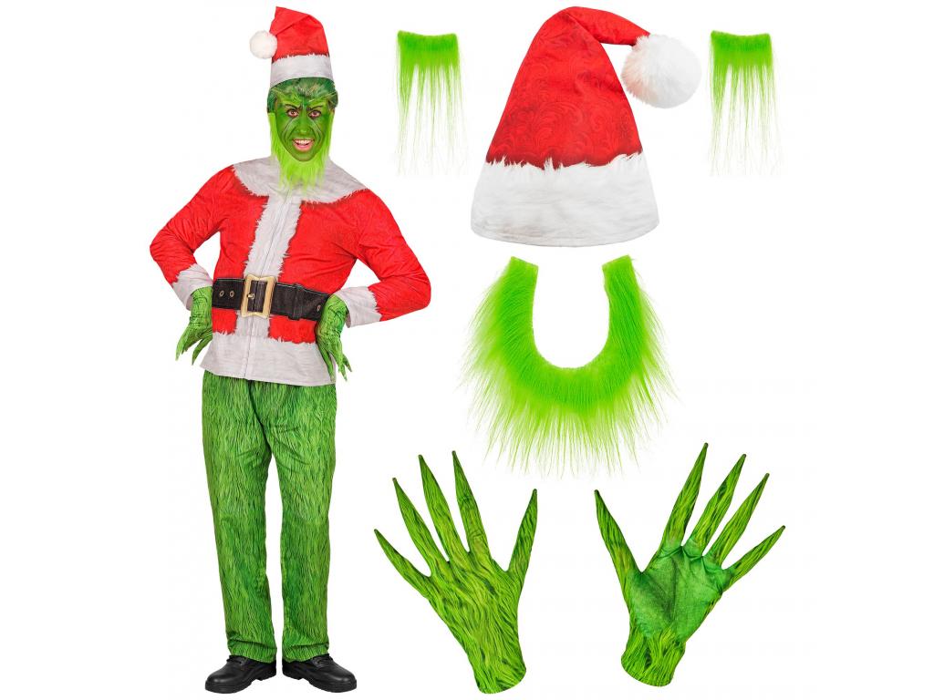 Karácsonyi szörny férfi jelmez