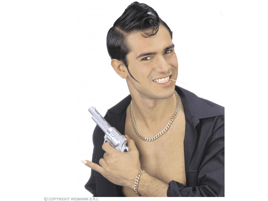 Aranyozott vastag nyakék