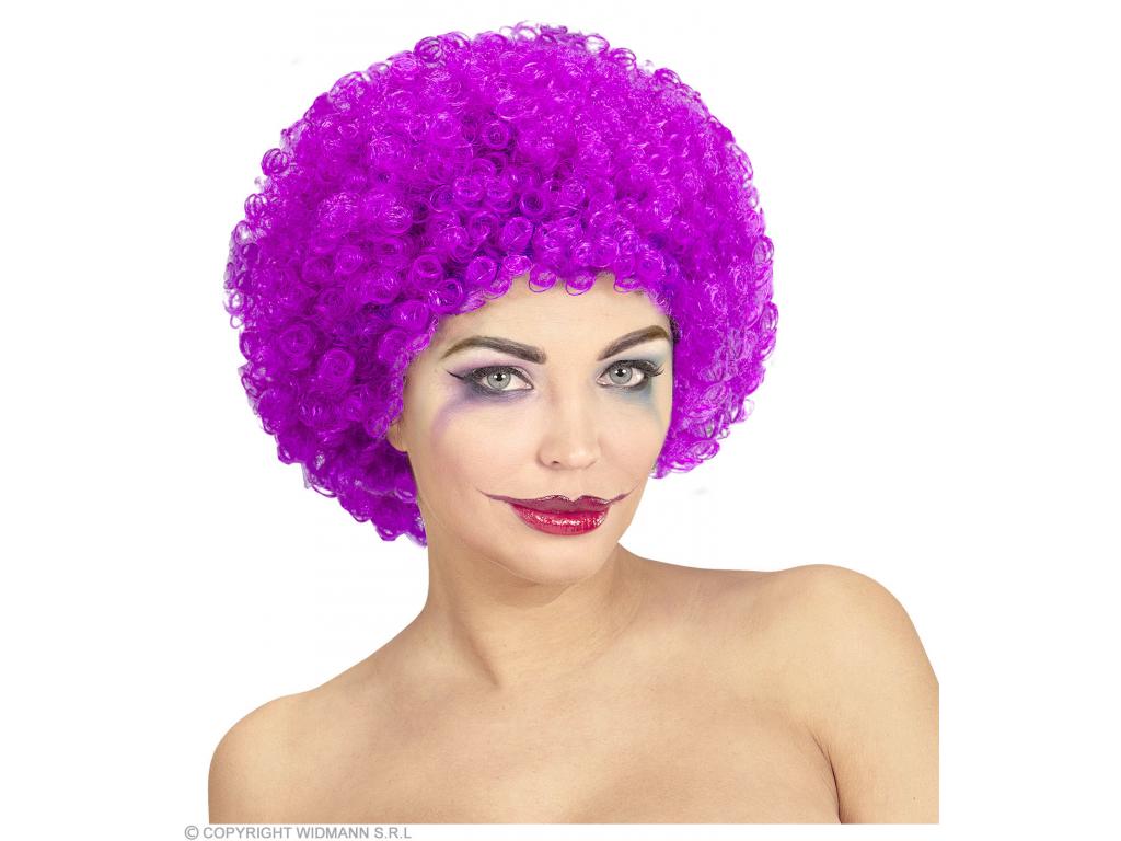 Bohóc paróka, lila