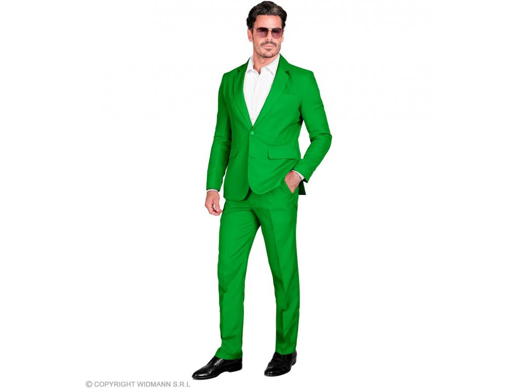Zöld színű öltöny férfi jelmez