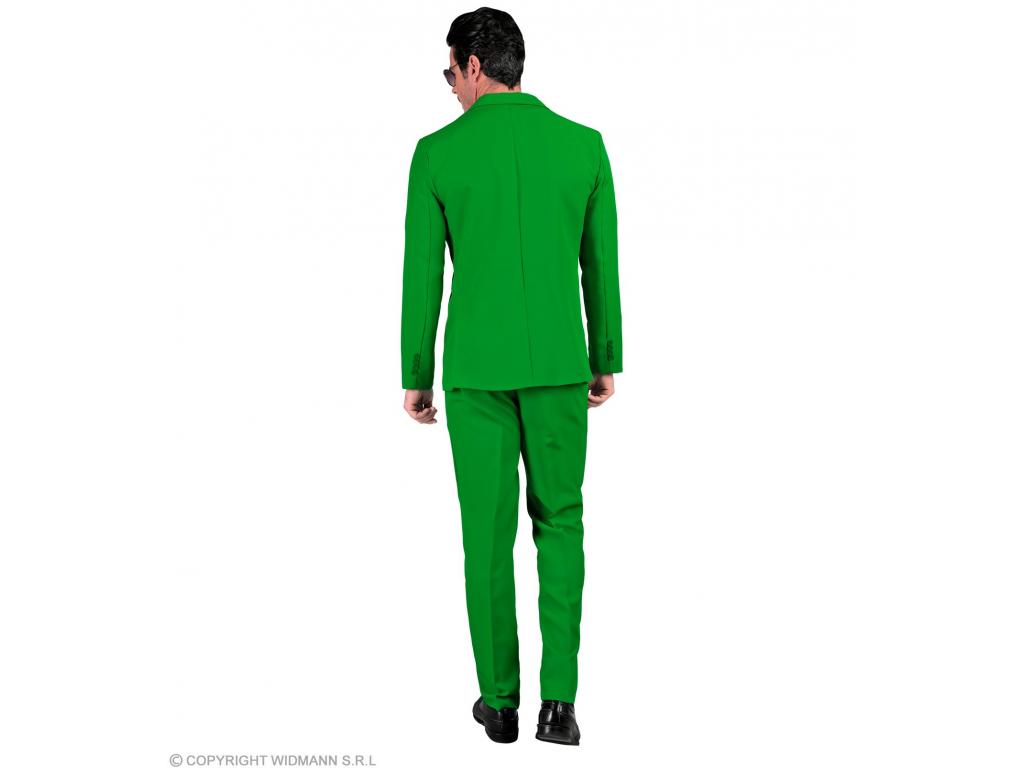 Zöld színű öltöny férfi jelmez