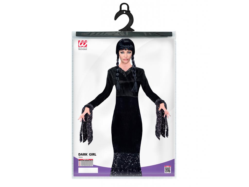 Sötét hölgy női jelmez