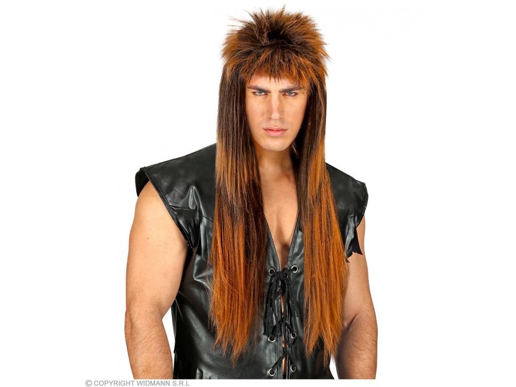 Rocker paróka, barna-szőke Rocker paróka, barna-szőke
