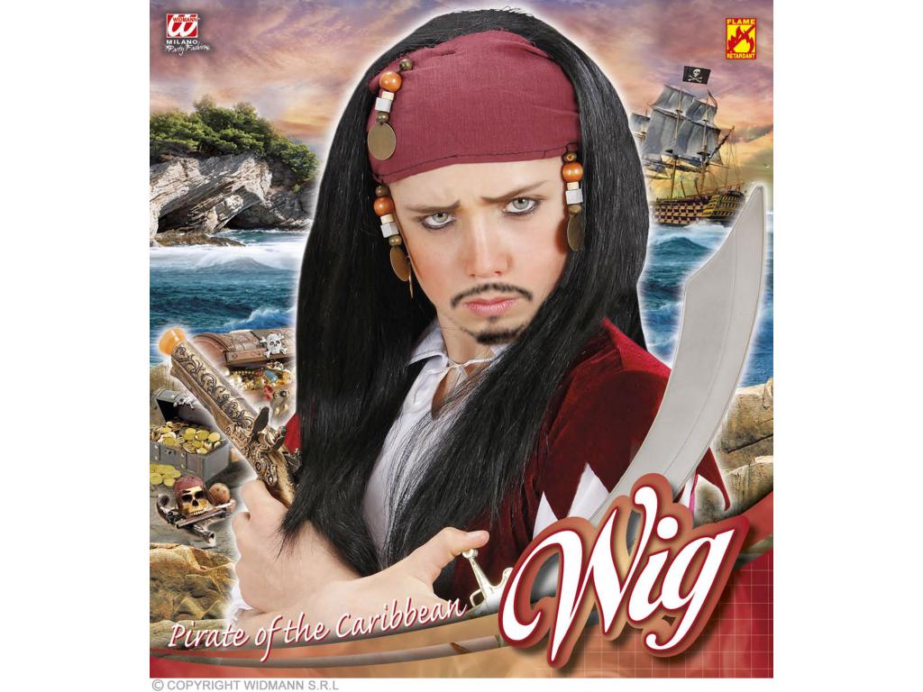Jack Sparrow kalóz paróka