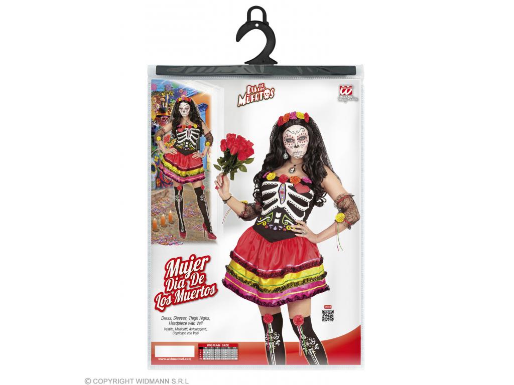 Mujer Dia De Los Muertos női jelmez