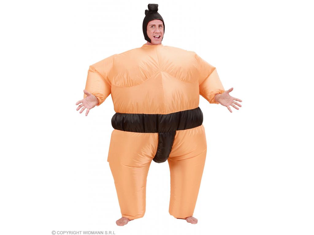 Sumo harcos felfújható férfi jelmez felnőtt általános méretben