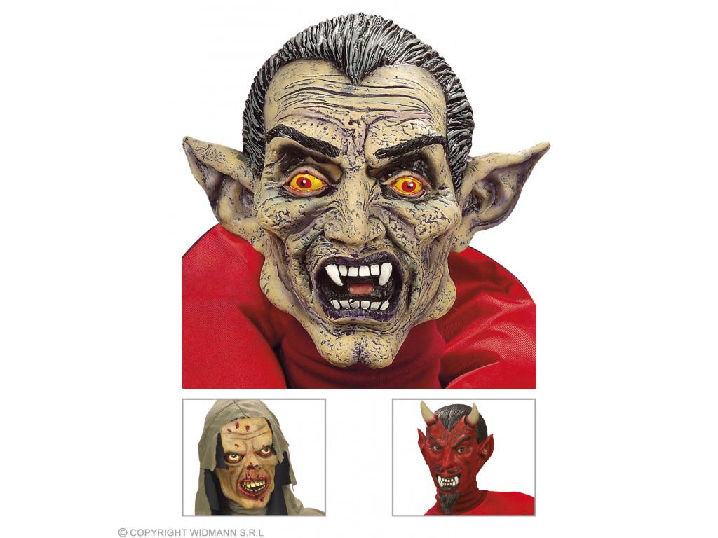 Horror maszk 3 féle változatban (Latex) Horror maszk 3 féle változatban (Latex)