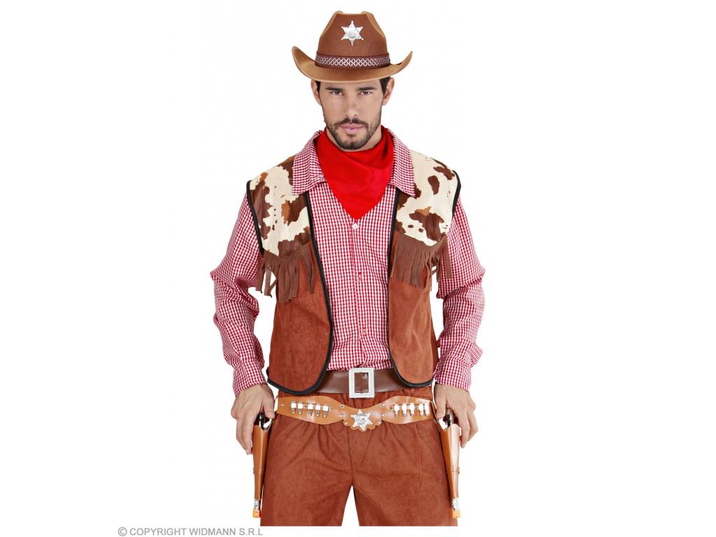 Cowboy öv pisztoly tásakával