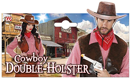 Cowboy öv pisztoly tásakával