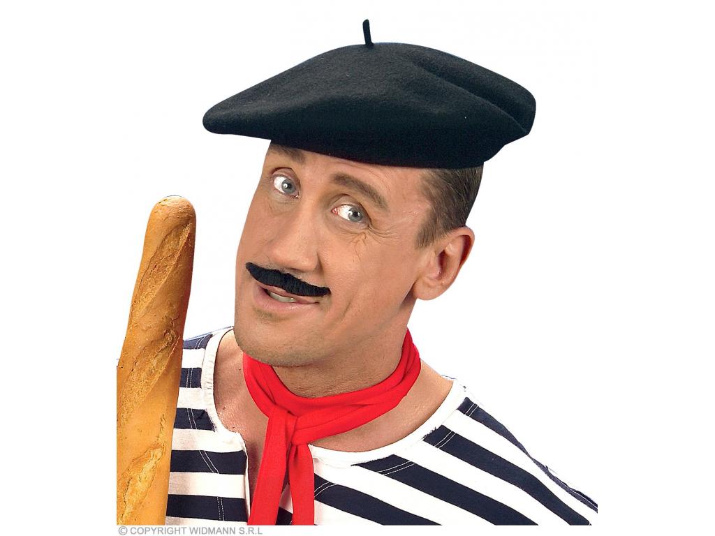 Francia barett, lapos gyapjú sapka Francia barett, lapos gyapjú sapka