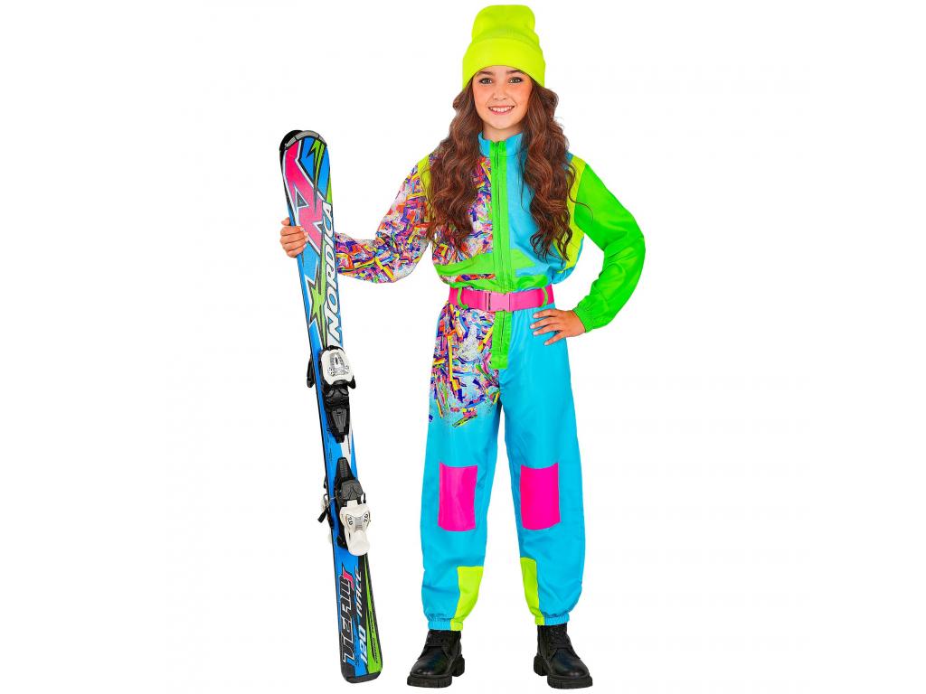 Síruha kezeslábas világoskék-zöld színben unisex gyermek jelmez