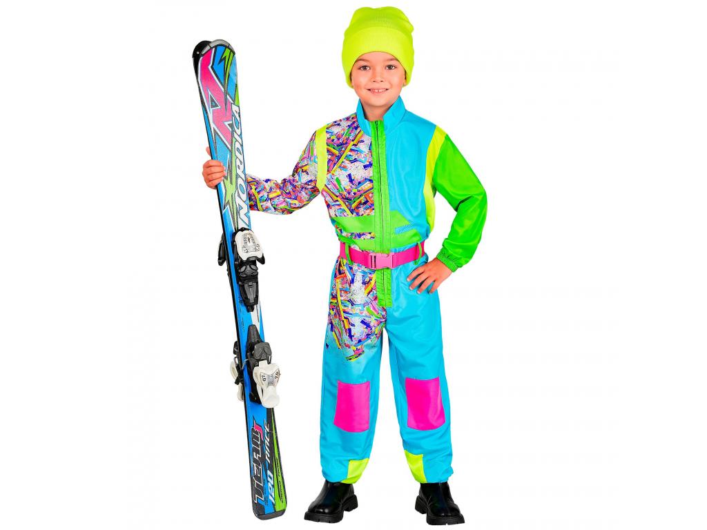 Síruha kezeslábas világoskék-zöld színben unisex gyermek jelmez