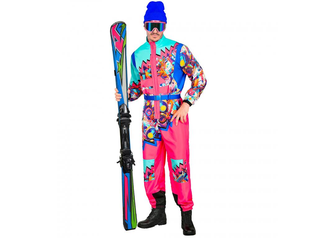 Síruha kezeslábas pink-világoskék színben unisex felnőtt jelmez