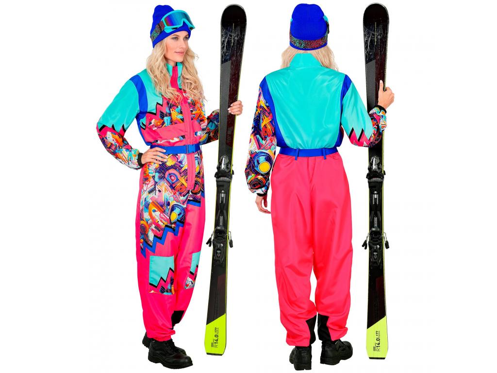 Síruha kezeslábas pink-világoskék színben unisex felnőtt jelmez