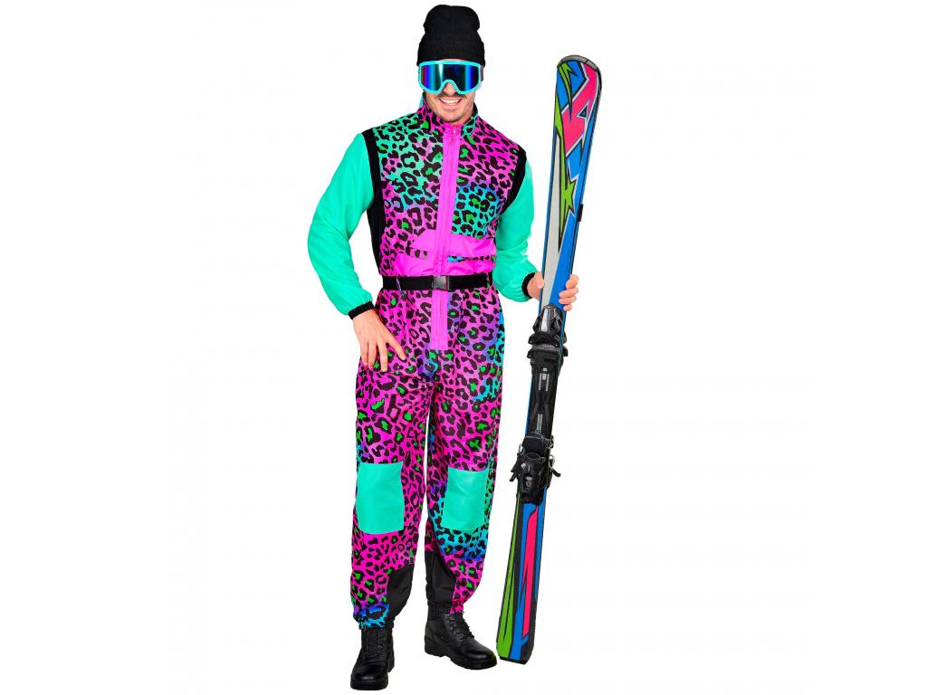 Síruha kezeslábas leopárd mintás színes unisex felnőtt jelmez