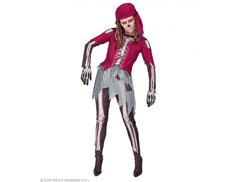 Kalóz csontváz női jelmez