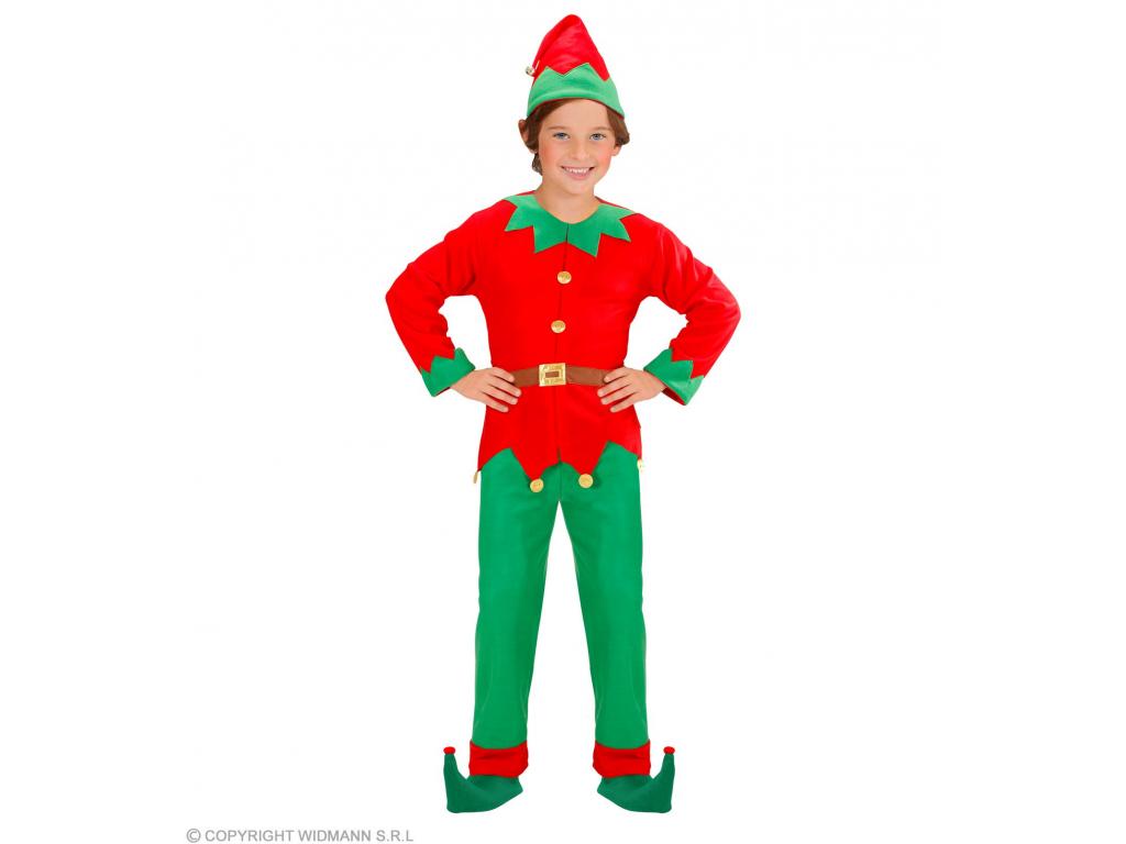 A mikulás segítői unisex gyermek jelmez