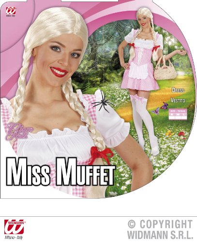 Miss Muffet rózsaszín női jelmez