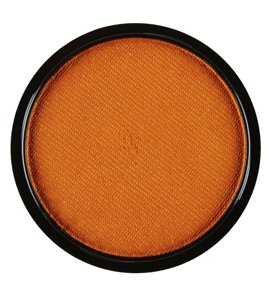 Aqua make up arc-és testfesték, metálos hatású, narancsszínű, 15