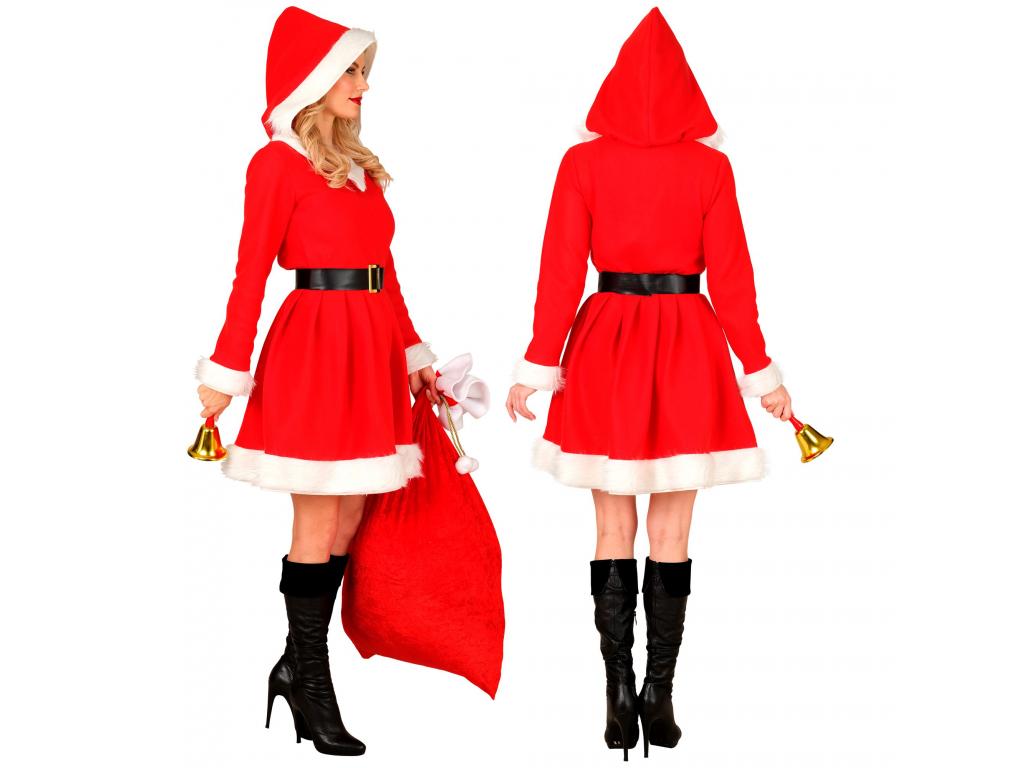 Mikulás hölgy női jelmez