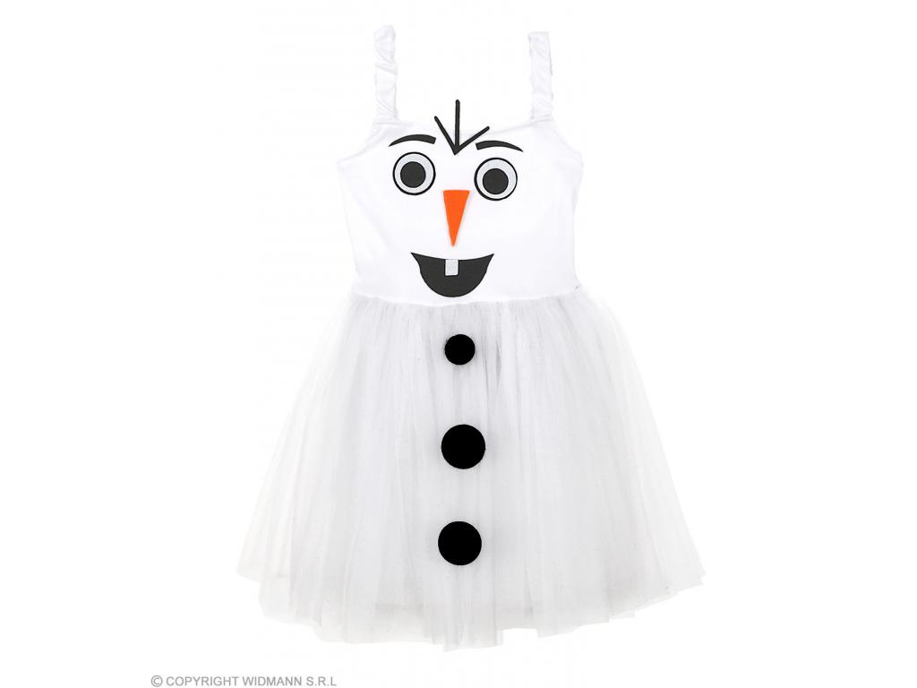 Olaf lány jelmez 110 cm-es méretben