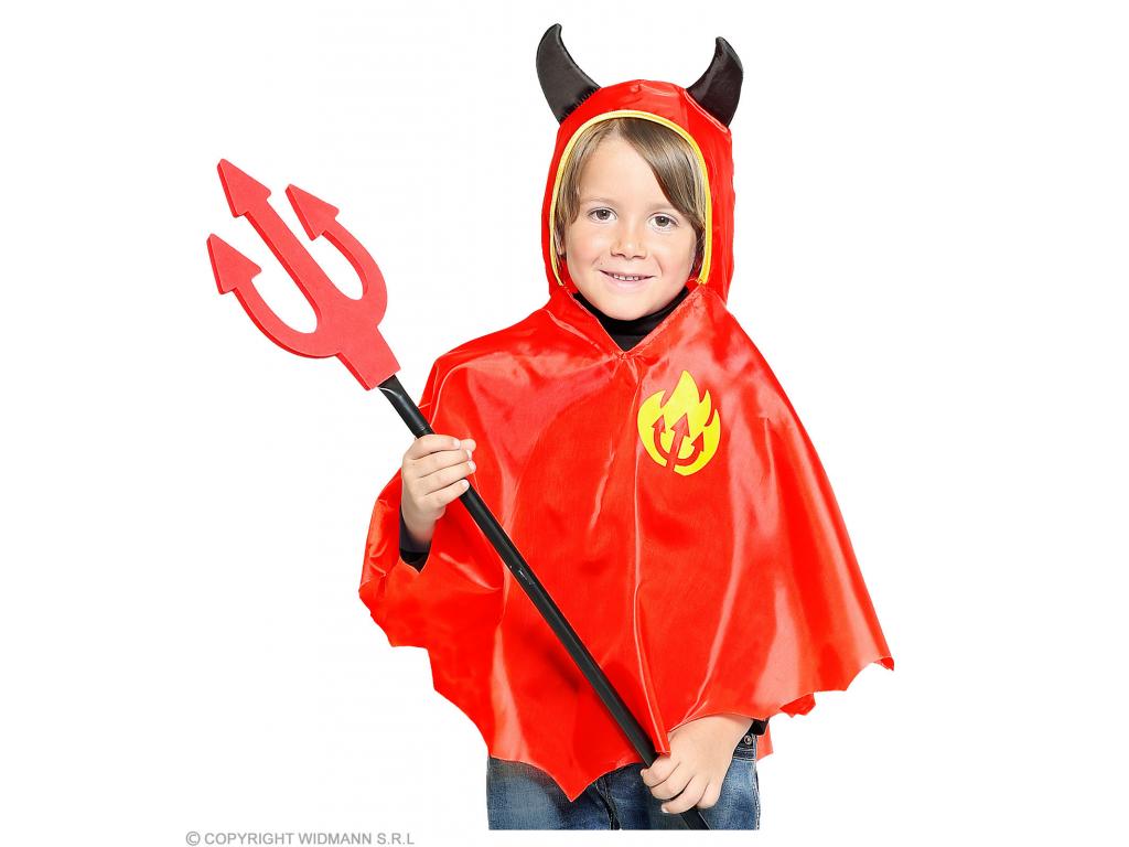 Ördög köpenye unisex gyermek jelmez
