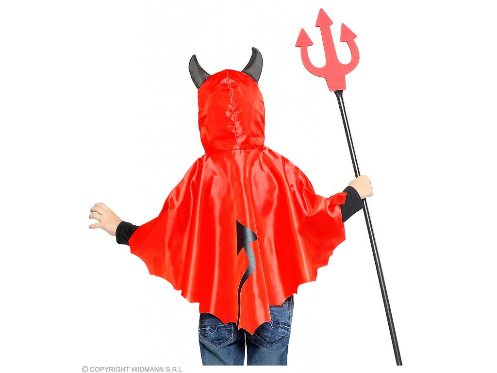 Ördög köpenye unisex gyermek jelmez