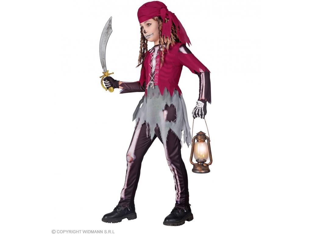 Kalóz csontváz lány jelmez