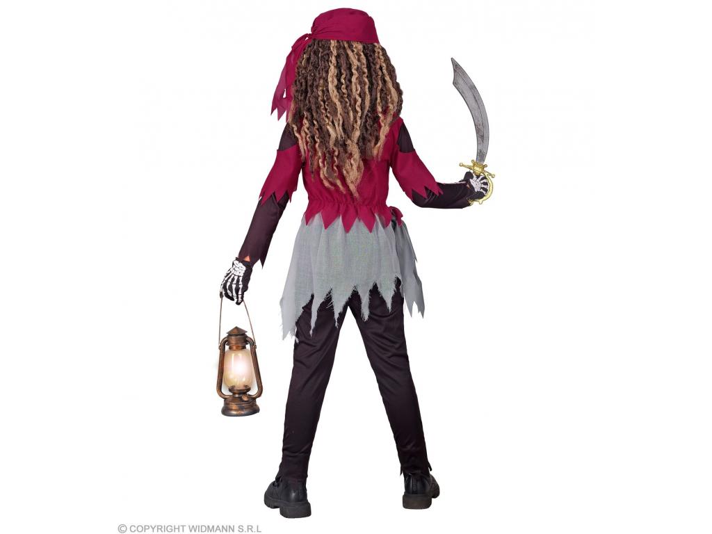 Kalóz csontváz lány jelmez