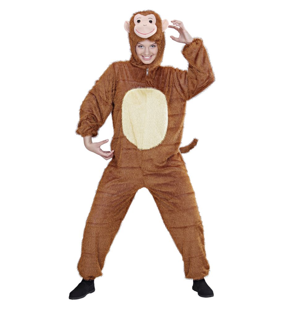 Majom overál plüss unisex felnőtt jelmez