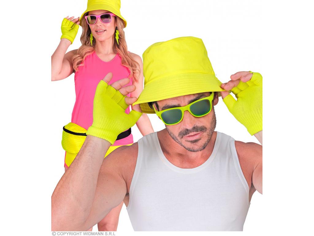 Neon sárga kesztyű