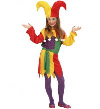 Jolly Jester udvari bolond lány jelmez