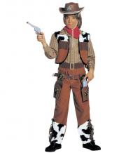 Cowgirl tarka mellénnyel lány jelmez