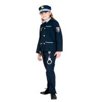 A kis kék rendőr kalappal 3 részes fiú jelmez