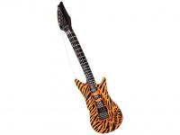 Tigriscsíkos felfújható gitár, 105 cm