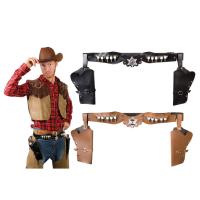 Cowboy pisztolytartó öv többféle színben