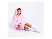 Noxxiez plüss kapucnis pulóver közepes egyszarvú, 160 cm-ig