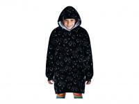 Noxxiez plüss kapucnis pulóver, M/L, Gaming, 160 cm-ig